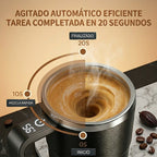 Taza termica con mezclador automatico